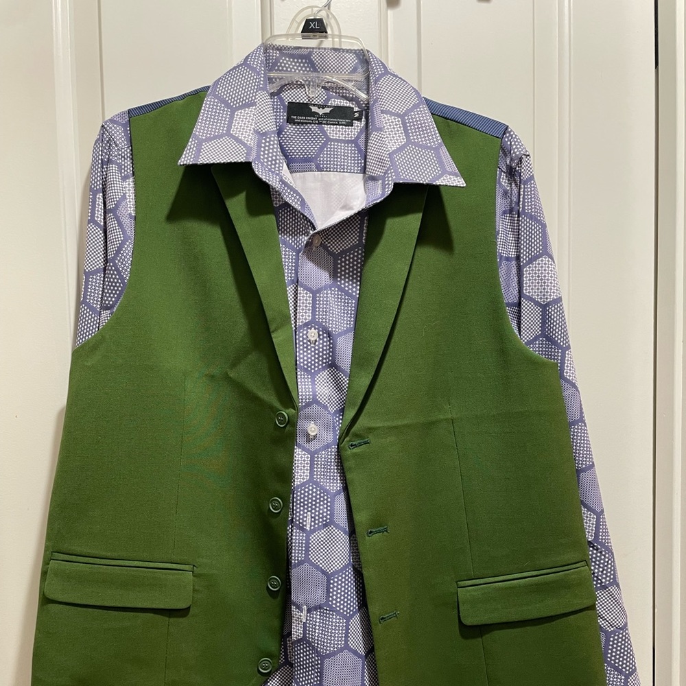 The Joker Heath Ledger The Dark Knight Adult Costume Medium NWOT
